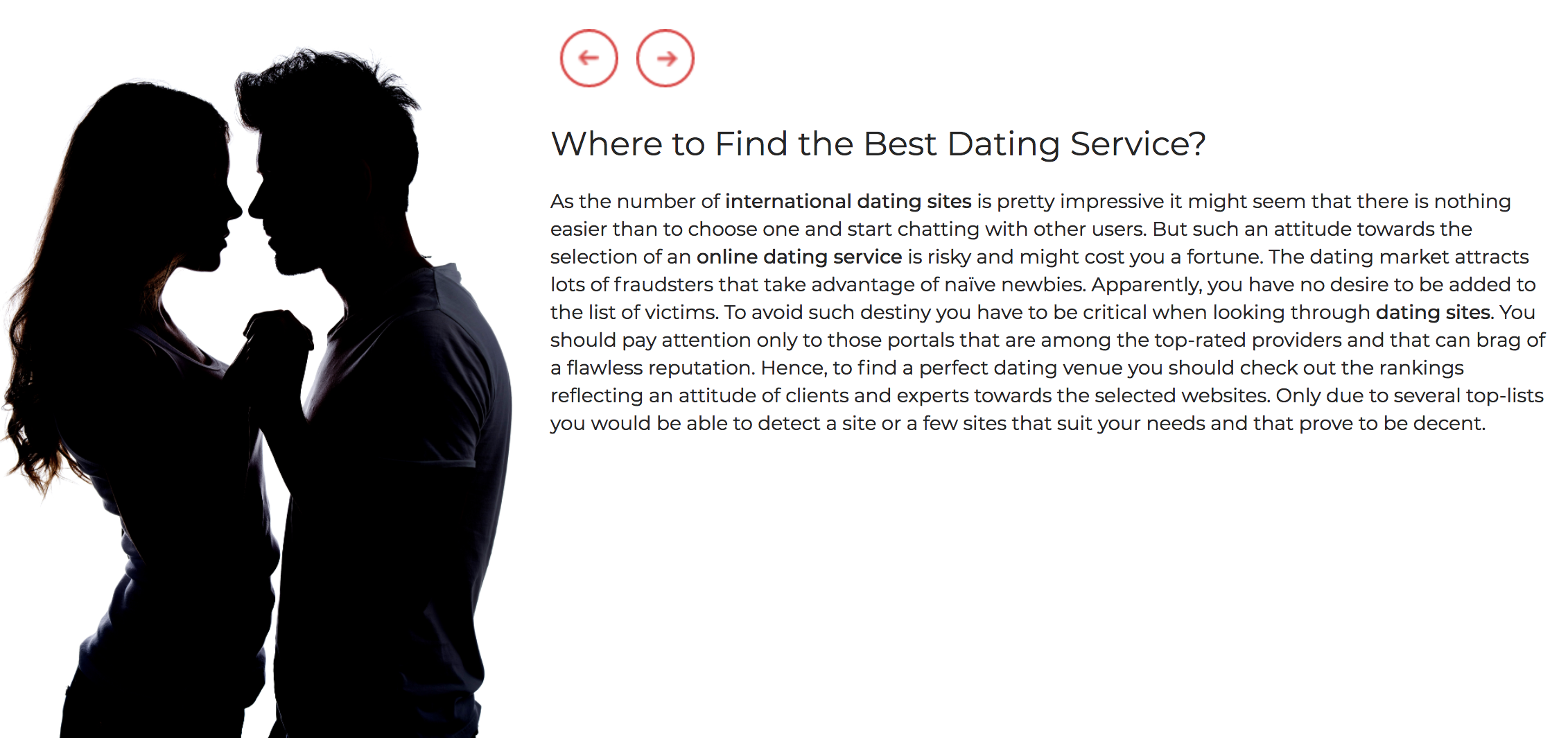 For finding a serious relationship, these dating sites are the best